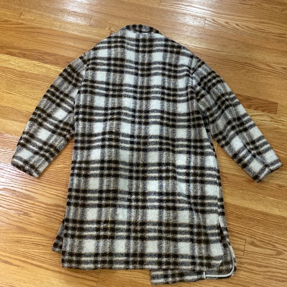 New with tag Isabel Marant Etoile plaid Gabriel coat - Picture 15 of 16